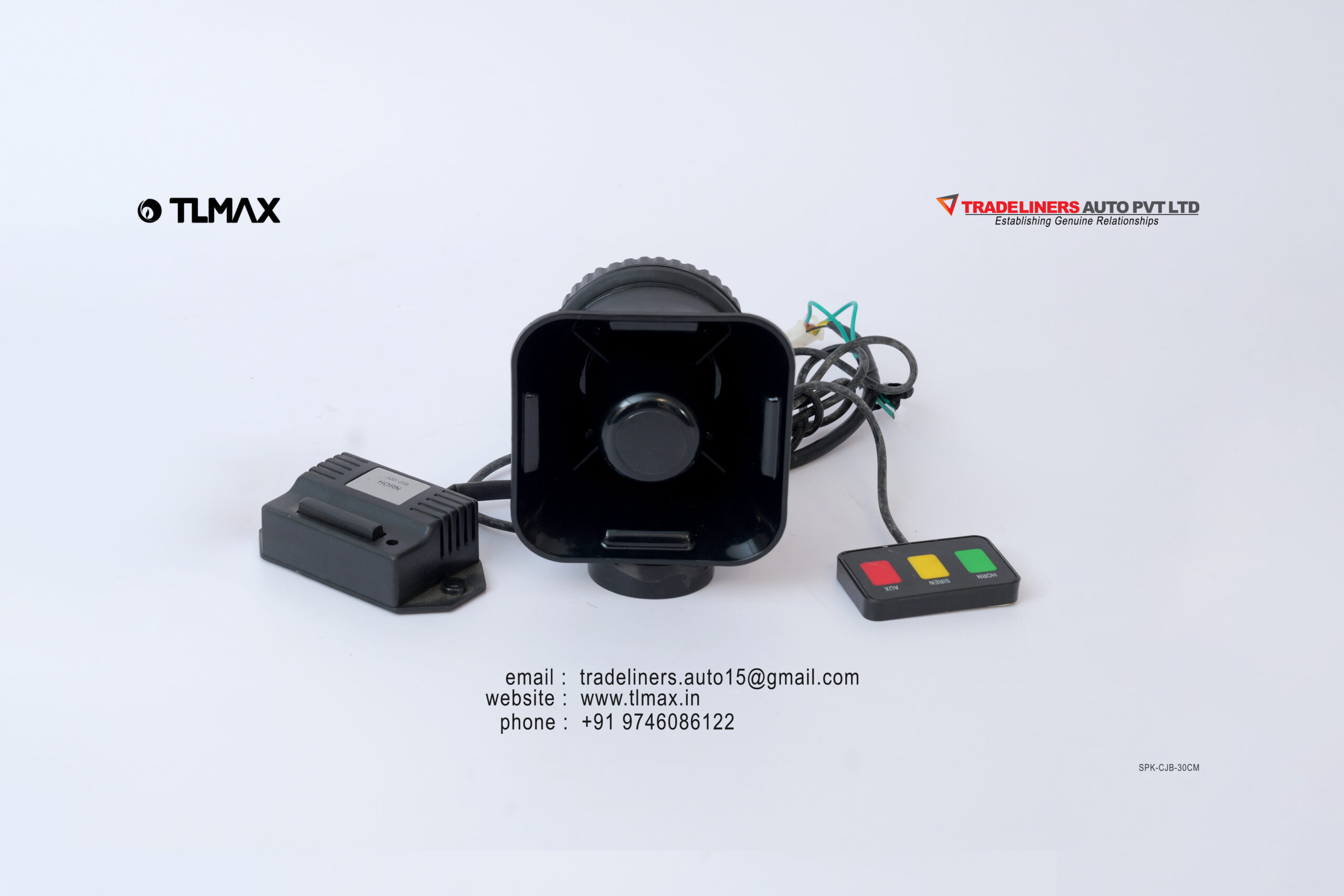 Motorcycle speaker 30 watts speaker with on/off switch - Image 3