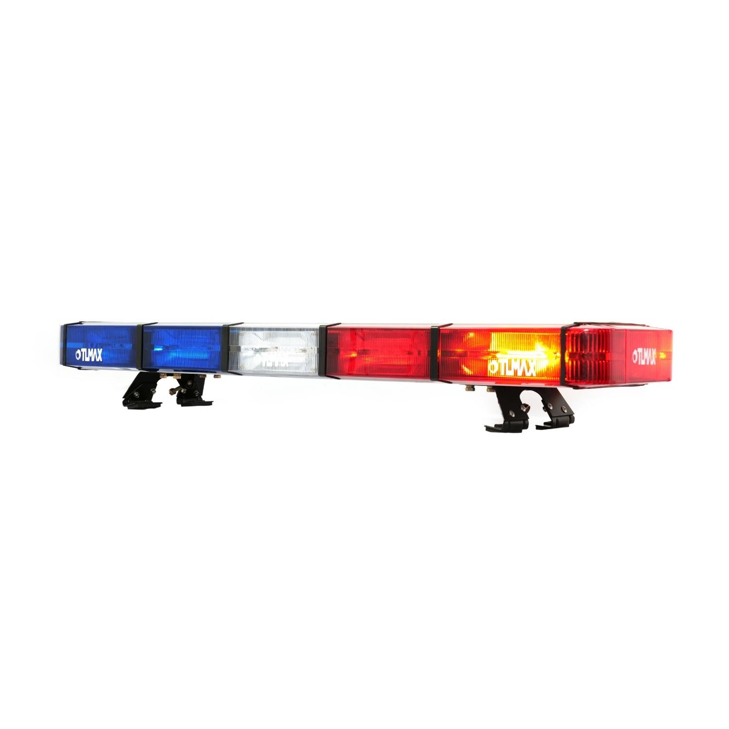 Bar Light 9001 RWB 1200 mm Strobe w/o Siren speaker 12V
