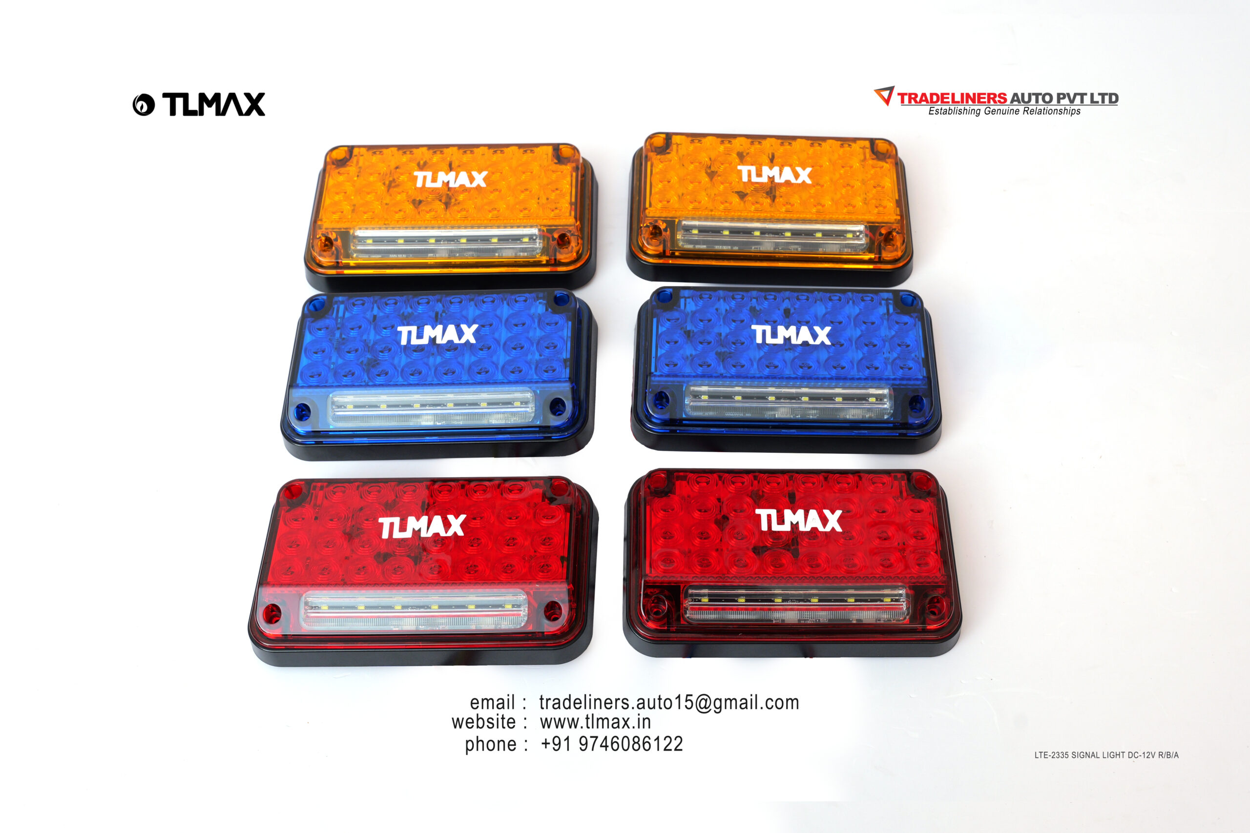 Side Light 2335 set of 6 RW BW AW IP66 Double colour - Image 2