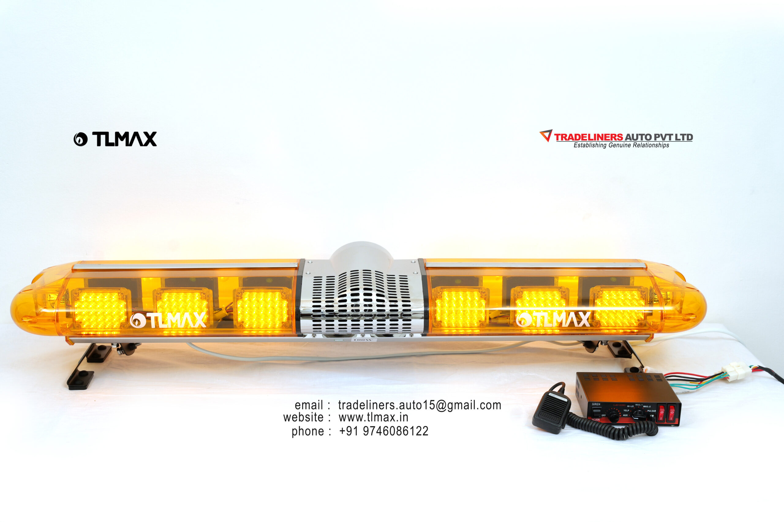 Bar light 025121G Amber 1200mm LED 12V - Image 3