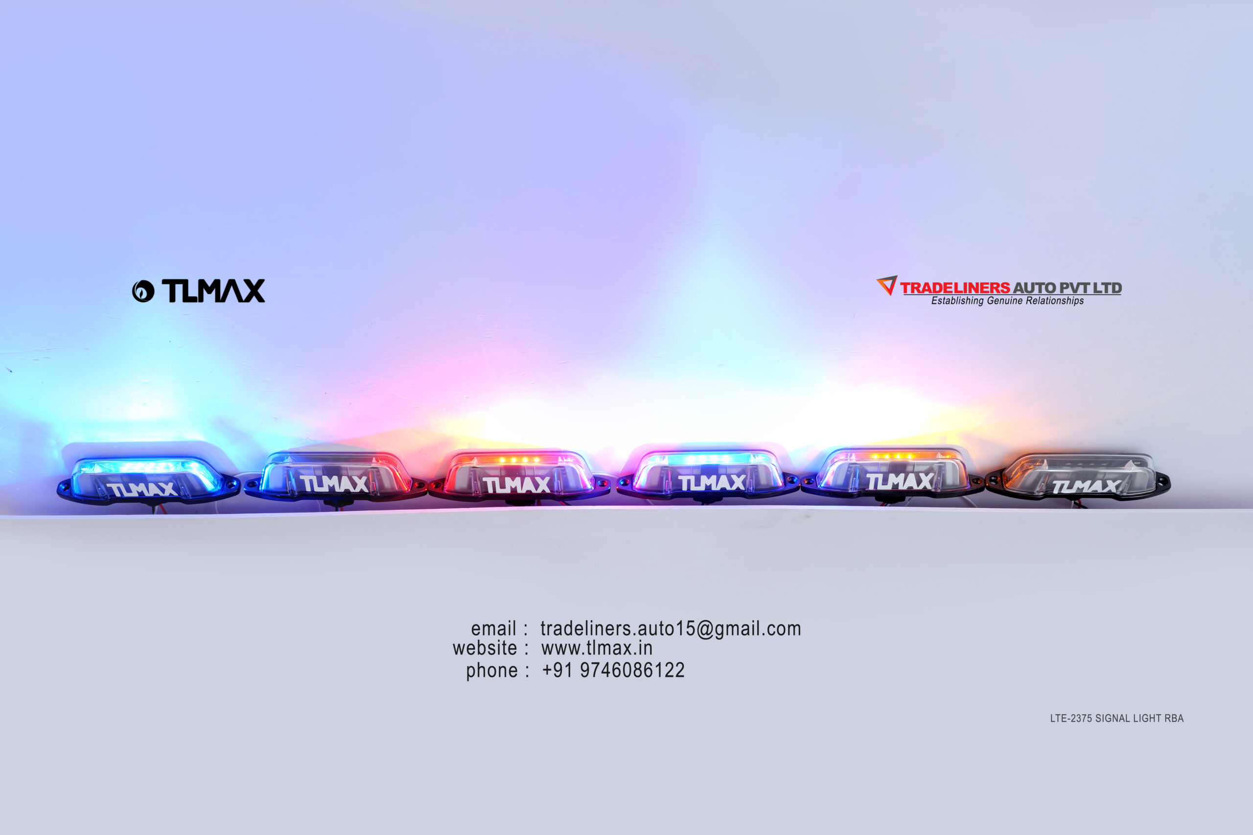 LED 2375 Red/Blue/Amber - Image 4