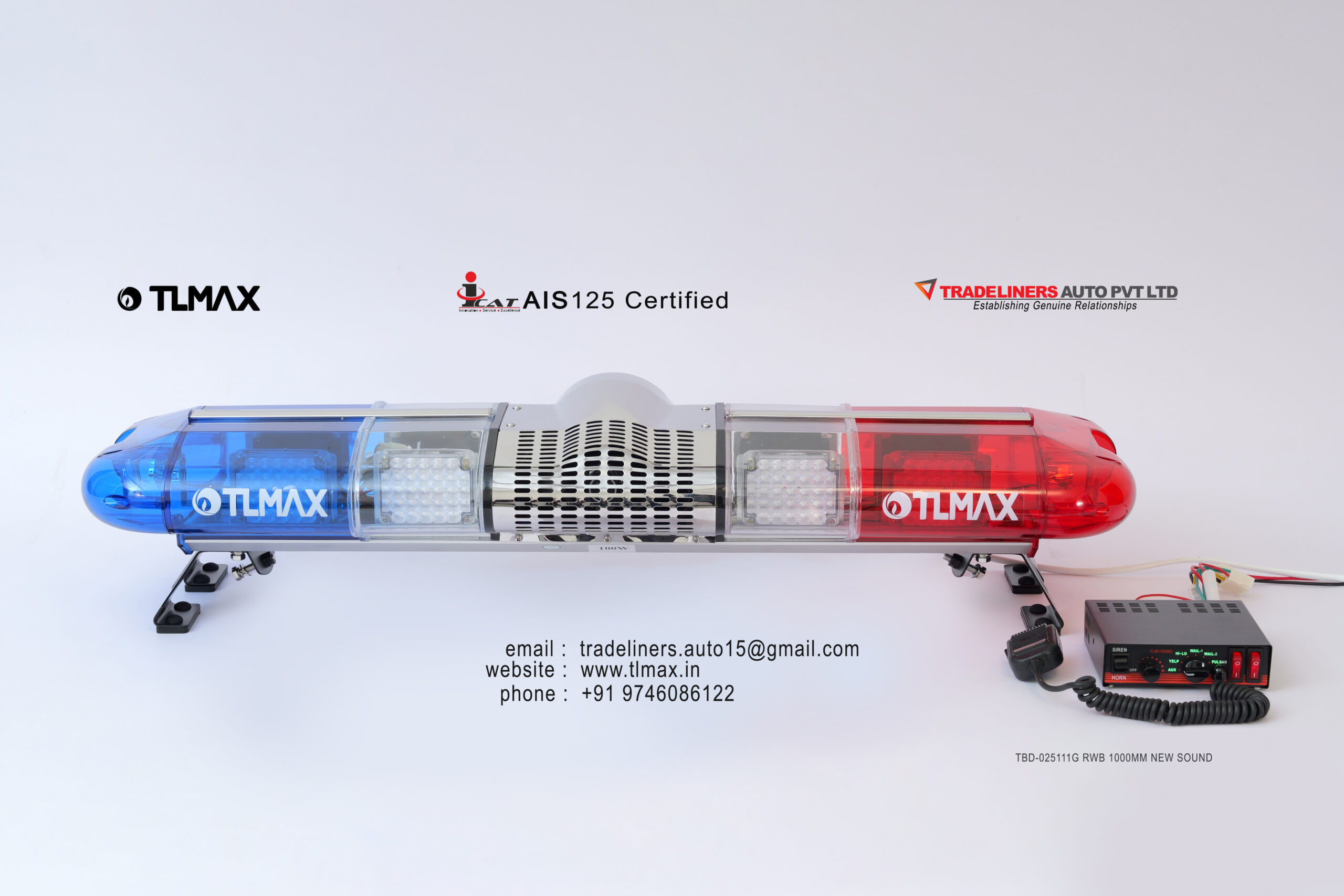 BAR LIGHT 025111 G RWB 1000mm LED 12 V AIS 125 certified - Image 3