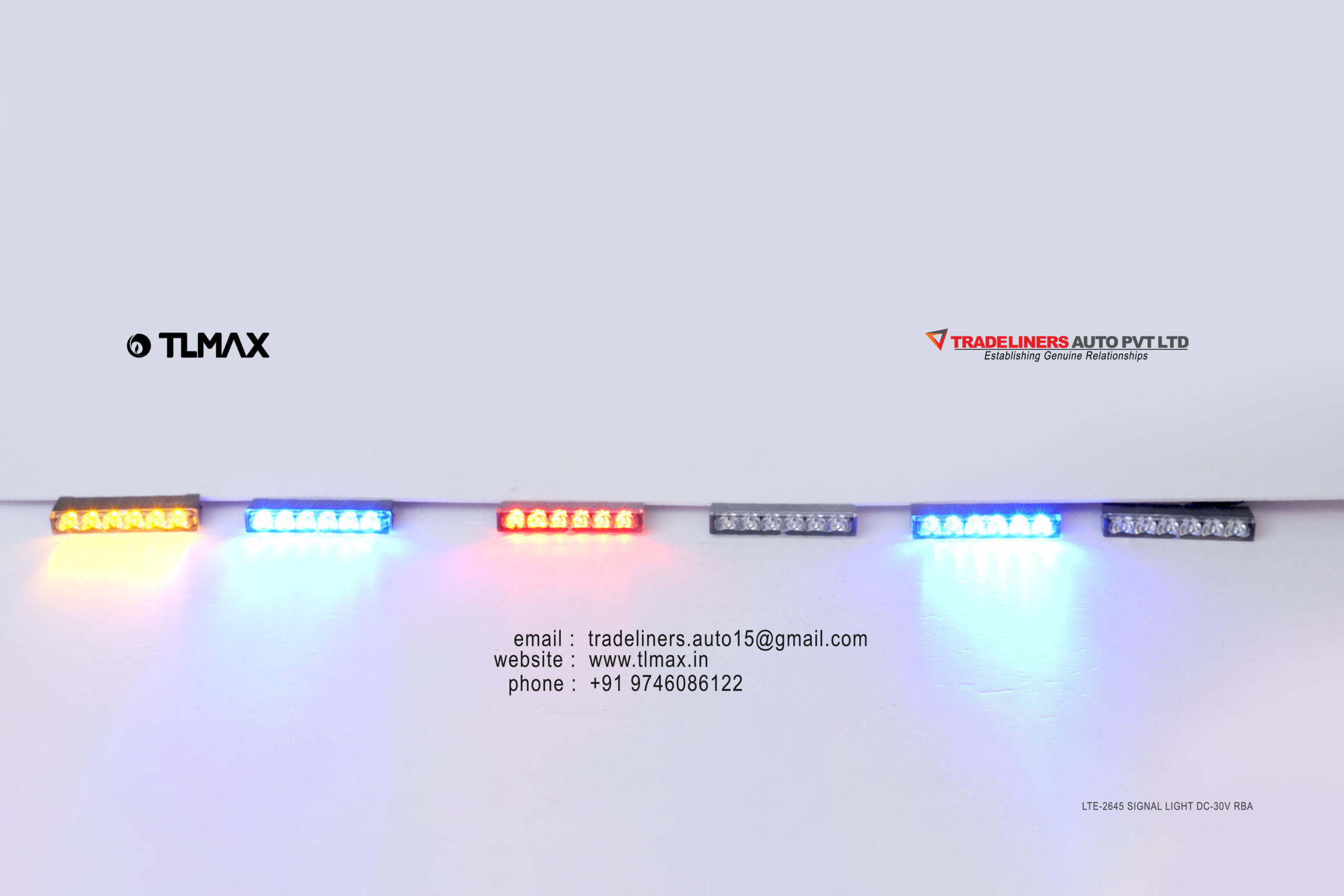 LED 2645 Red/Blue/Amber